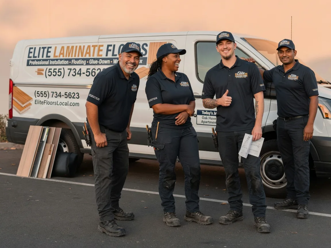 Laminate flooring installation company in Amazonia, MO